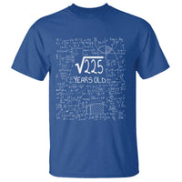 15th Birthday Math T Shirt Square Root of 225 Funny Math Nerd 15 Year Old Gift