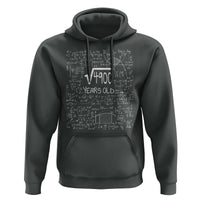 70th Birthday Math Hoodie Square Root of 4900 Funny Math Nerd 70 Year Old Gift