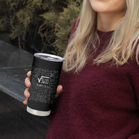 60th Birthday Math Tumbler Cup Square Root of 3600 Funny Math Nerd 60 Year Old Gift