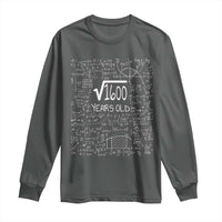 40th Birthday Math Long Sleeve Shirt Square Root of 1600 Funny Math Nerd 40 Year Old Gift