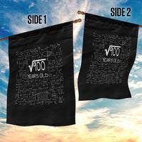 30th Birthday Math Garden Flag Square Root of 900 Funny Math Nerd 30 Year Old Gift