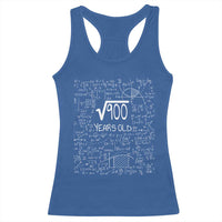 30th Birthday Math Racerback Tank Top Square Root of 900 Funny Math Nerd 30 Year Old Gift