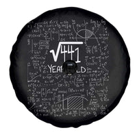21st Birthday Math Spare Tire Cover Square Root of 441 Funny Math Nerd 21 Year Old Gift