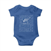 21st Birthday Math Baby Onesie Square Root of 441 Funny Math Nerd 21 Year Old Gift