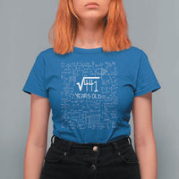 21st Birthday Math T Shirt For Women Square Root of 441 Funny Math Nerd 21 Year Old Gift