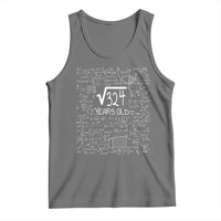 18th Birthday Math Tank Top Square Root of 324 Funny Math Nerd 18 Year Old Gift