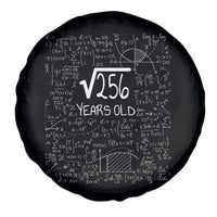 16th Birthday Math Spare Tire Cover Square Root of 256 Funny Math Nerd 16 Year Old Gift
