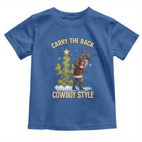 Funny Santa Hunting Toddler T Shirt Carry The Rack Cowboy Style - Wonder Print Shop