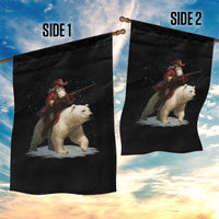 Funny Santa Gun Christmas Garden Flag - Wonder Print Shop