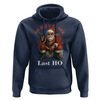 Funny Santa Gun Christmas Hoodie You Just Yeed Your Last Ho - Wonder Print Shop