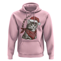 Cowboy Cat Christmas Hoodie Meowdy Western Rodeo - Wonder Print Shop