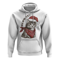 Cowboy Cat Christmas Hoodie Meowdy Western Rodeo - Wonder Print Shop