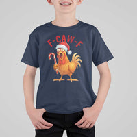 Christmas F Caw F T Shirt For Kid Funny Chicken Meme - Wonder Print Shop