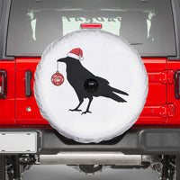 Christmas F Caw F Spare Tire Cover Funny Black Crow Merry Xmas - Wonder Print Shop