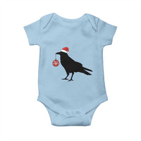 Christmas F Caw F Baby Onesie Funny Black Crow Merry Xmas - Wonder Print Shop
