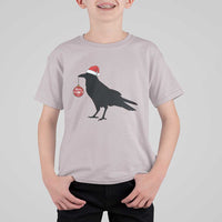 Christmas F Caw F T Shirt For Kid Funny Black Crow Merry Xmas - Wonder Print Shop
