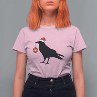 Christmas F Caw F T Shirt For Women Funny Black Crow Merry Xmas - Wonder Print Shop