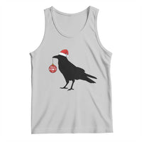 Christmas F Caw F Tank Top Funny Black Crow Merry Xmas - Wonder Print Shop