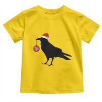Christmas F Caw F Toddler T Shirt Funny Black Crow Merry Xmas - Wonder Print Shop