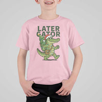 Funny Alligator Christmas T Shirt For Kid Lator Gator - Wonder Print Shop