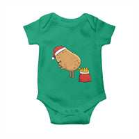 Funny French Fries Christmas Baby Onesie Potato Food Eaters - Wonder Print Shop