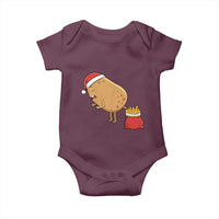 Funny French Fries Christmas Baby Onesie Potato Food Eaters - Wonder Print Shop