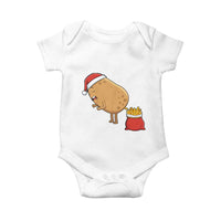 Funny French Fries Christmas Baby Onesie Potato Food Eaters - Wonder Print Shop