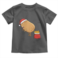 Funny French Fries Christmas Toddler T Shirt Potato Food Eaters - Wonder Print Shop