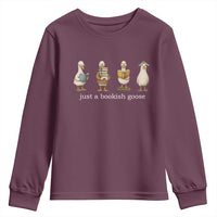 Silly Goose Book Club Youth Sweatshirt Funny Bookish Book Lover