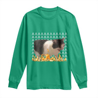 Screaming Cat Meme Long Sleeve Shirt Funny Internet Gen Z Cat Lover