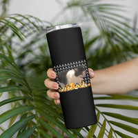 Screaming Cat Meme Skinny Tumbler Funny Internet Gen Z Cat Lover