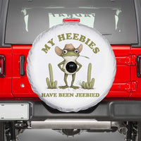 Funny Cowboy Frog Meme Spare Tire Cover My Heebies Have Been Jeebied