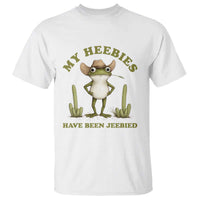 Funny Cowboy Frog Meme T Shirt My Heebies Have Been Jeebied