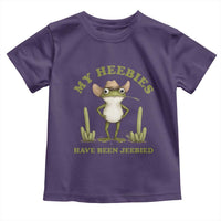 Funny Cowboy Frog Meme Toddler T Shirt My Heebies Have Been Jeebied
