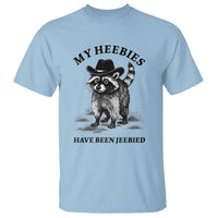 Funny Cowboy Raccoon Meme T Shirt My Heebies Have Been Jeebied