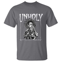 Unholy Nun T Shirt Funny Horror Unholy Nun Satan Baphomet Gothic