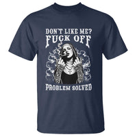 Funny Unholy Nun T Shirt Don't Like Me Fuck Off Problem Solved