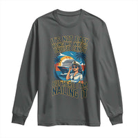 Funny Cruise Long Sleeve Shirt It Is Not Easy Being My Wife's Cruise Candy - Wonder Print Shop