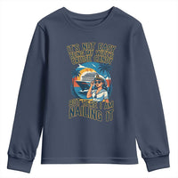 Funny Cruise Youth Sweatshirt It Is Not Easy Being My Wife's Cruise Candy - Wonder Print Shop