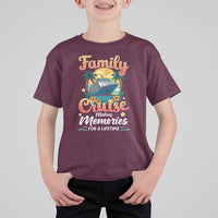 Family Cruise Making Memories For A Life Time T Shirt For Kid Funny Cruise Vacation Trip - Wonder Print Shop