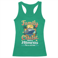 Family Cruise Making Memories For A Life Time Racerback Tank Top Funny Cruise Vacation Trip - Wonder Print Shop
