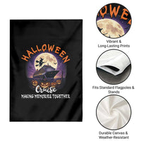 Funny Cruise Halloween Garden Flag Making Memories Together - Wonder Print Shop