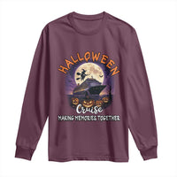Funny Cruise Halloween Long Sleeve Shirt Making Memories Together - Wonder Print Shop