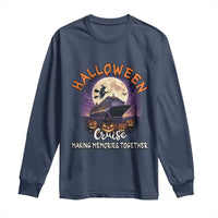 Funny Cruise Halloween Long Sleeve Shirt Making Memories Together - Wonder Print Shop