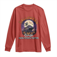 Funny Cruise Halloween Long Sleeve Shirt Making Memories Together - Wonder Print Shop