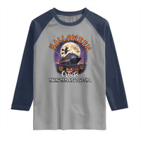 Funny Cruise Halloween Raglan Shirt Making Memories Together - Wonder Print Shop