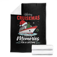 Christmas Cruise Throw Blanket Merry Cruisemas Making Memories For A Life Time - Wonder Print Shop