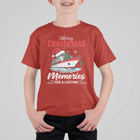 Christmas Cruise T Shirt For Kid Merry Cruisemas Making Memories For A Life Time - Wonder Print Shop