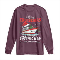 Christmas Cruise Long Sleeve Shirt Merry Cruisemas Making Memories For A Life Time - Wonder Print Shop