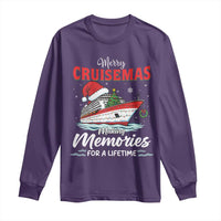Christmas Cruise Long Sleeve Shirt Merry Cruisemas Making Memories For A Life Time - Wonder Print Shop